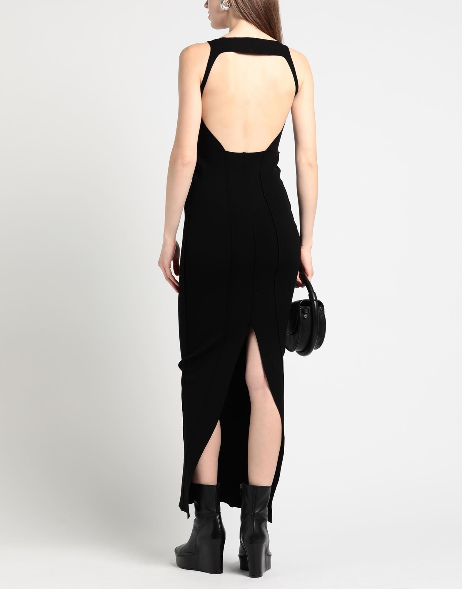 Black Women's Long Dress - 4