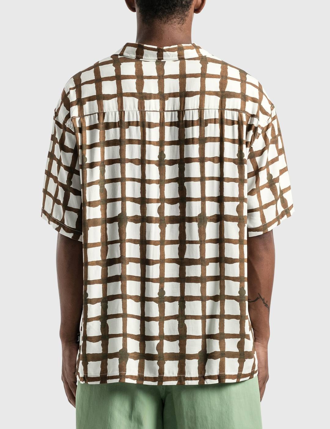 Hand Drawn Grid Shirt - 3