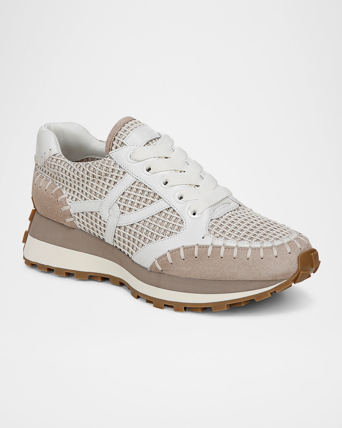 Valentina Mesh Net Retro Sneakers - 2