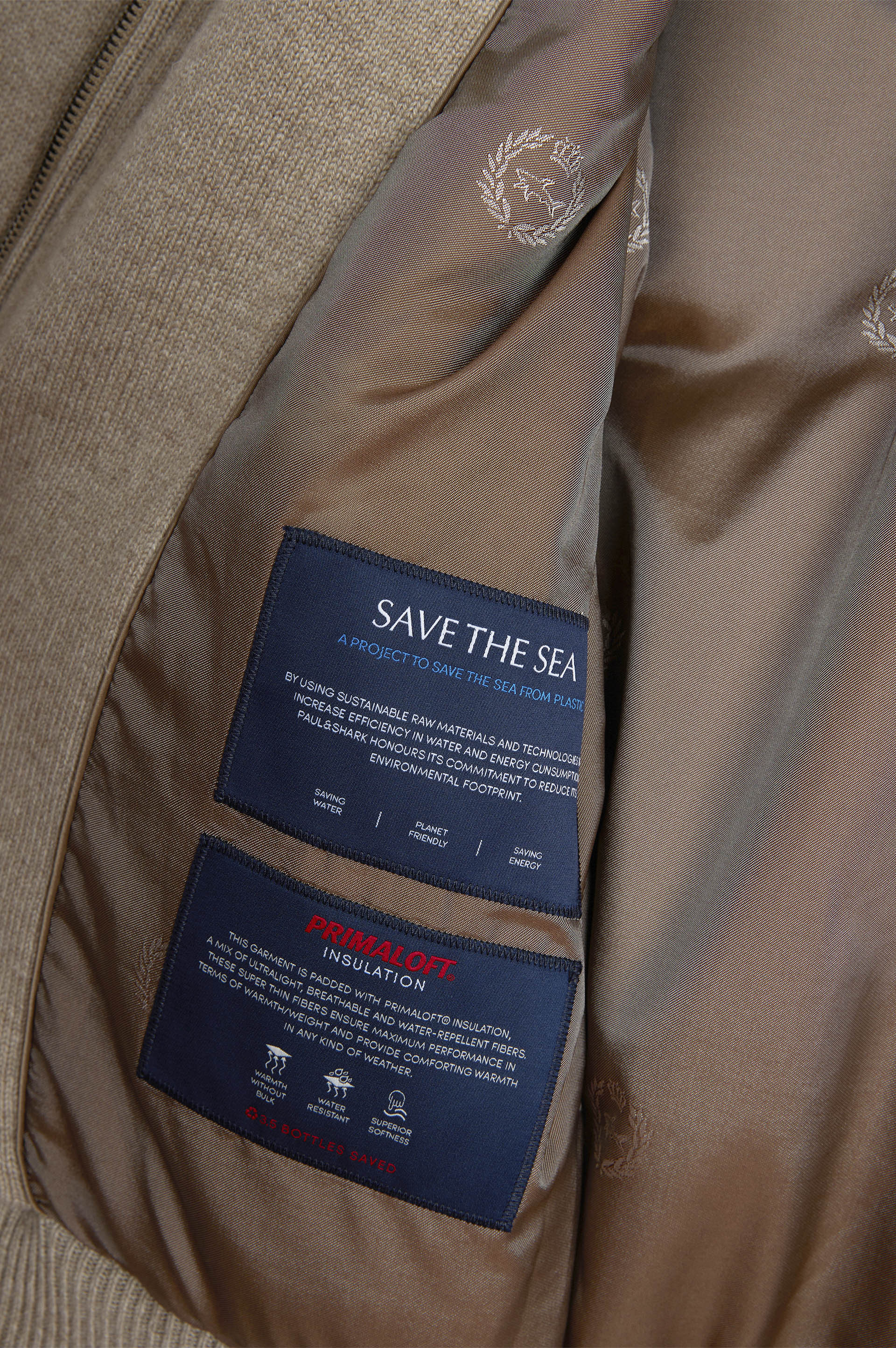 HYBRID JACKET IN WOOL AND CASHMERE WITH SUEDE AND TYPHOON® RE-4X4 STRETCH DETAILS - 9