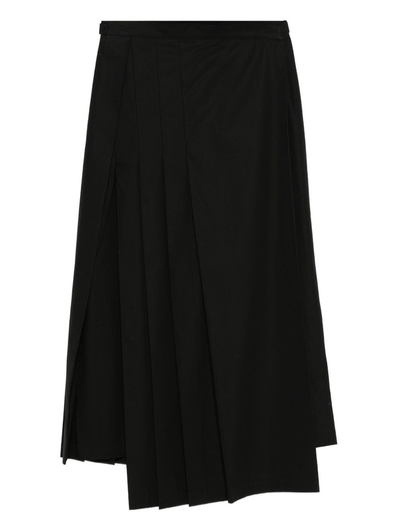 pleated wrap skirt 1