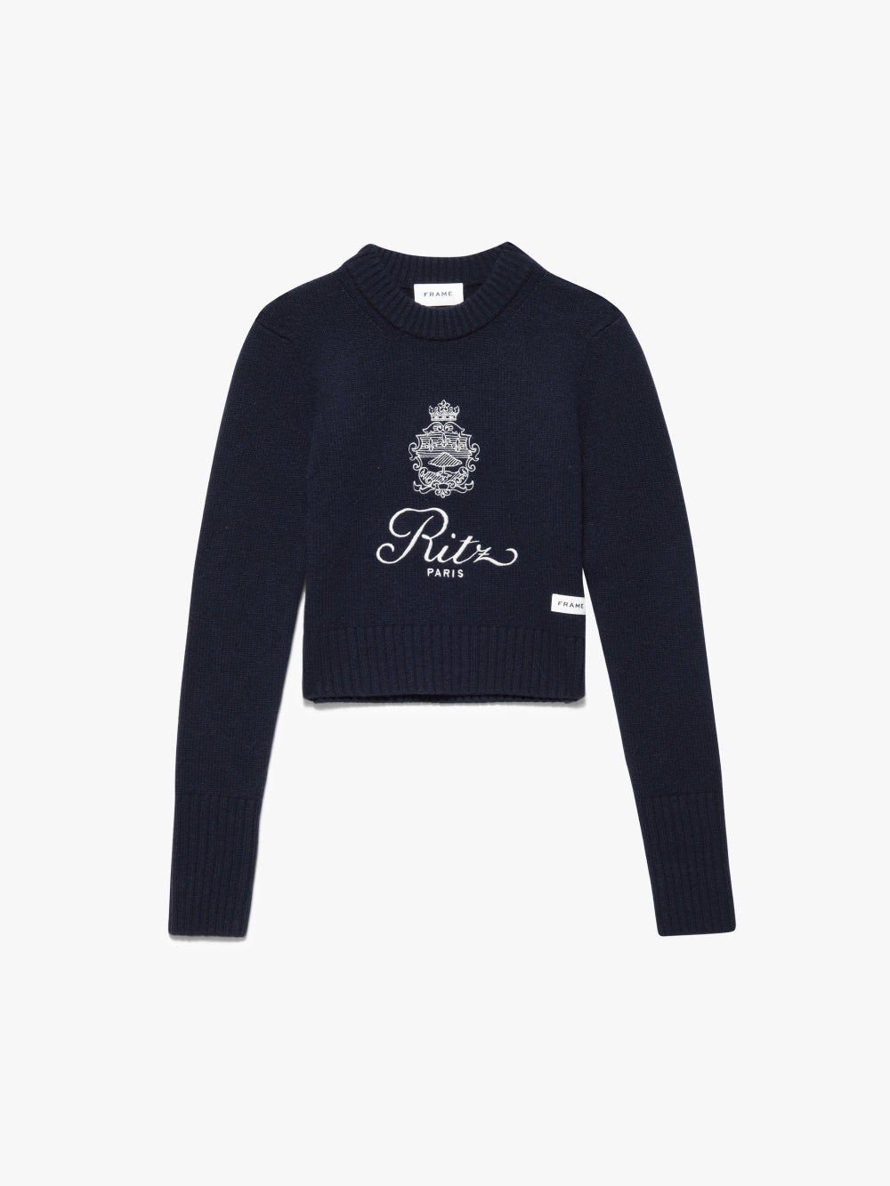 Ritz Women's Cashmere Sweater in Navy - 1