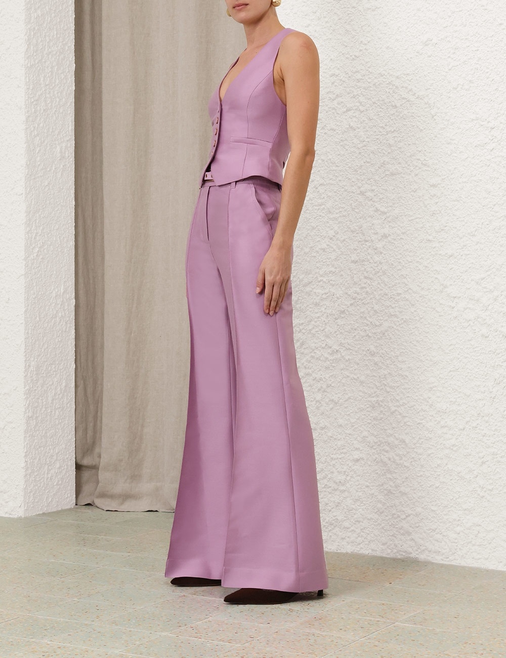 ILLUSTRATION WIDE LEG PANT - 3