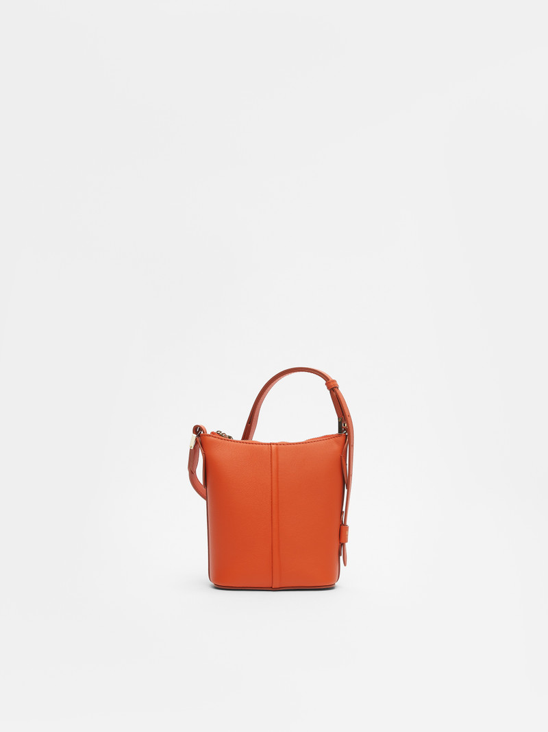 RIVIERS Leather bucket bag 3
