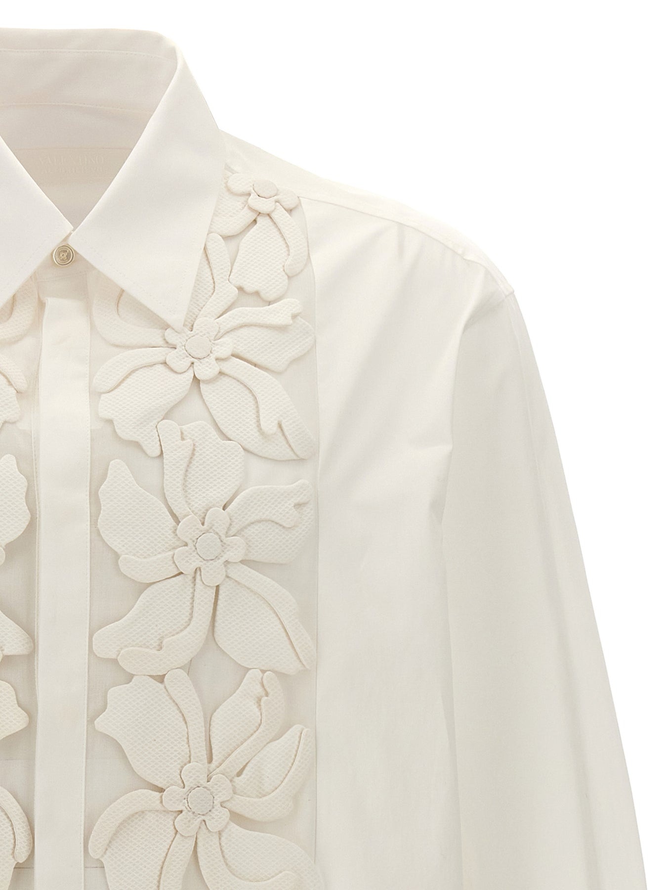 Hibiscus Shirt, Blouse White - 3