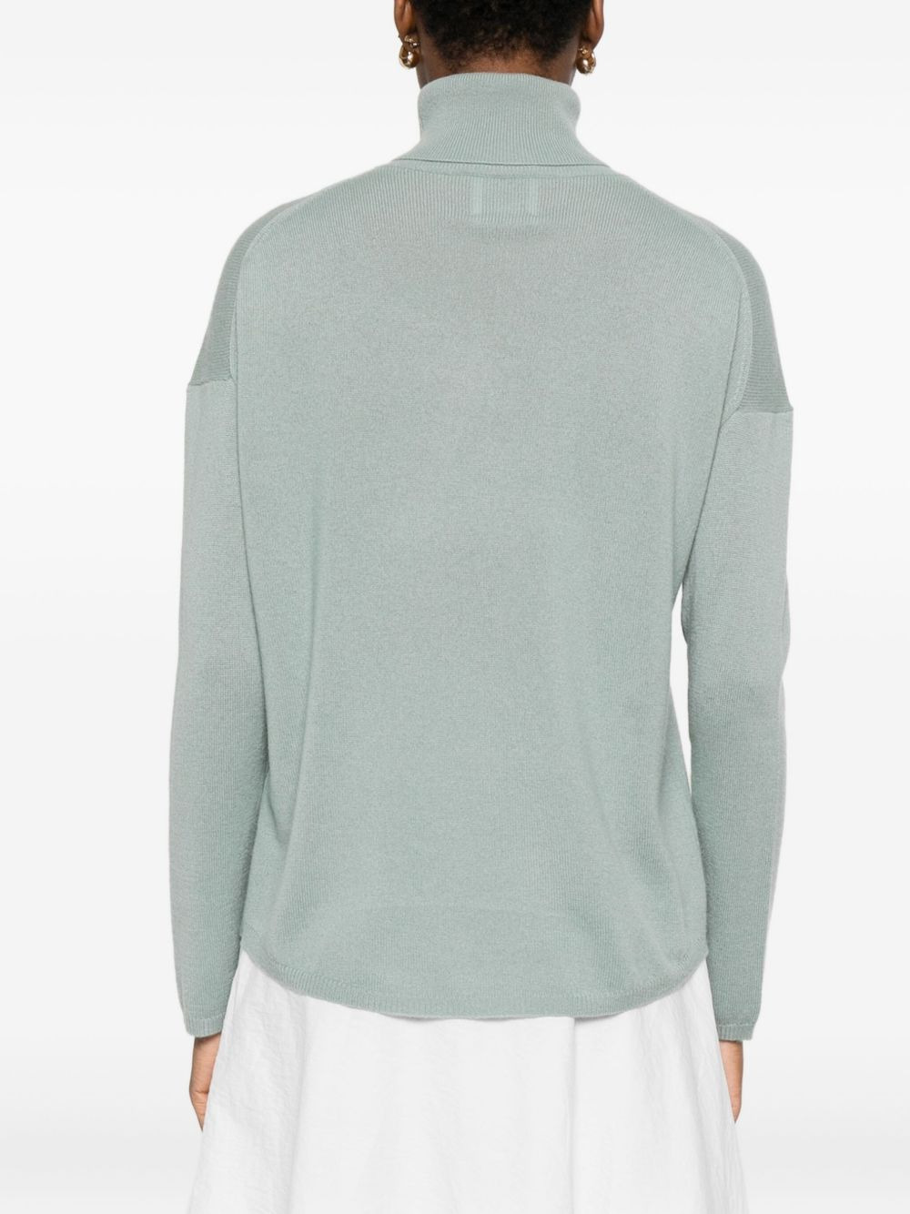 turtleneck long-sleeve sweater - 4