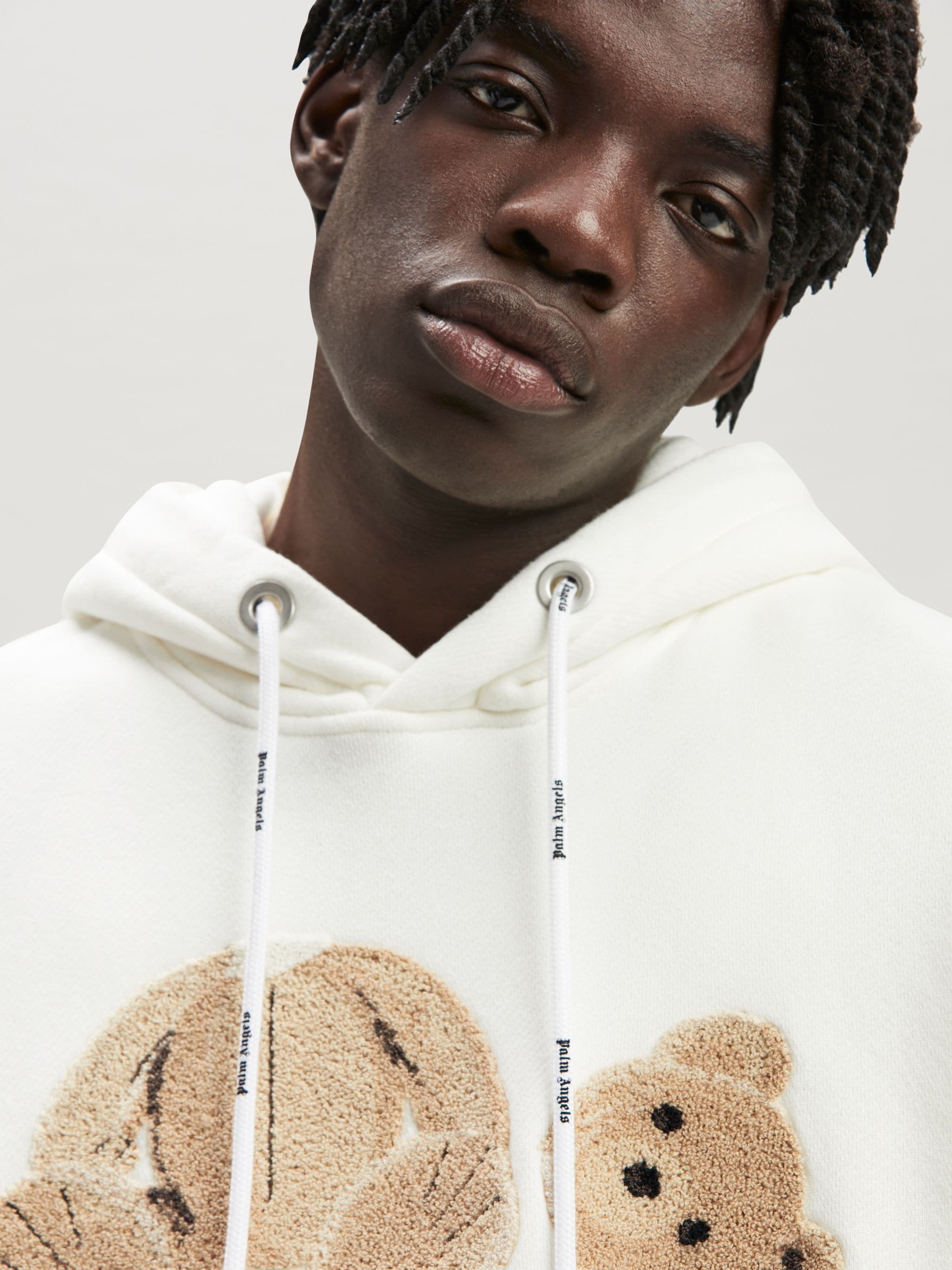 bear-print hoodie - 6