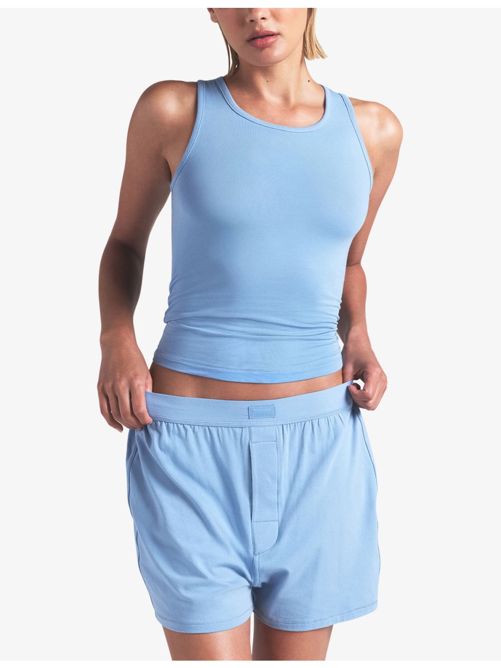 Boyfriend Loose Jersey Boxer Shorts - 3