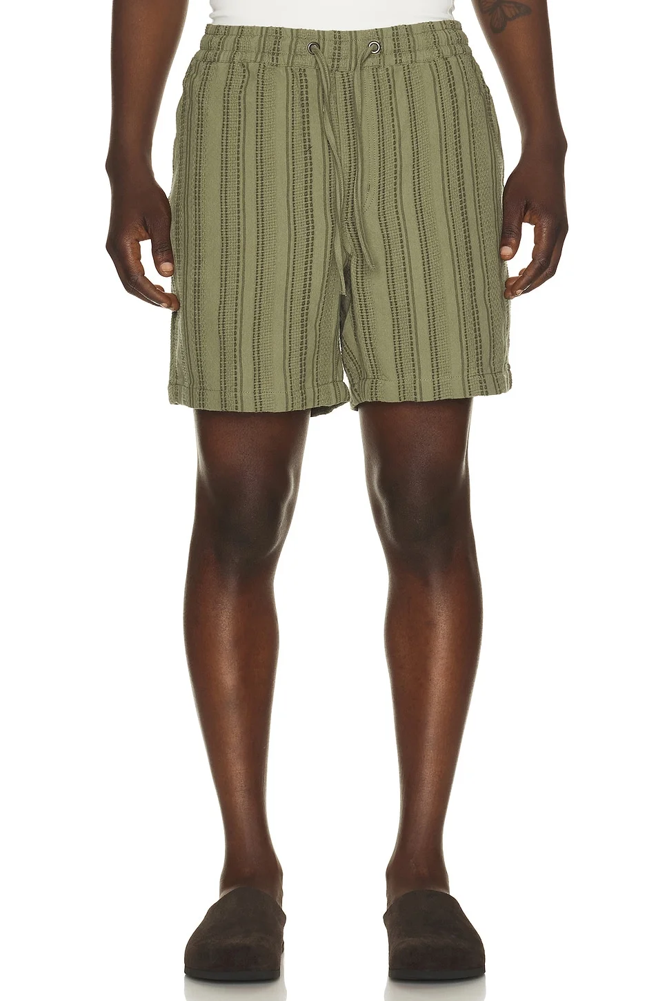 6" Saturday Dobby Stripe Short - 1