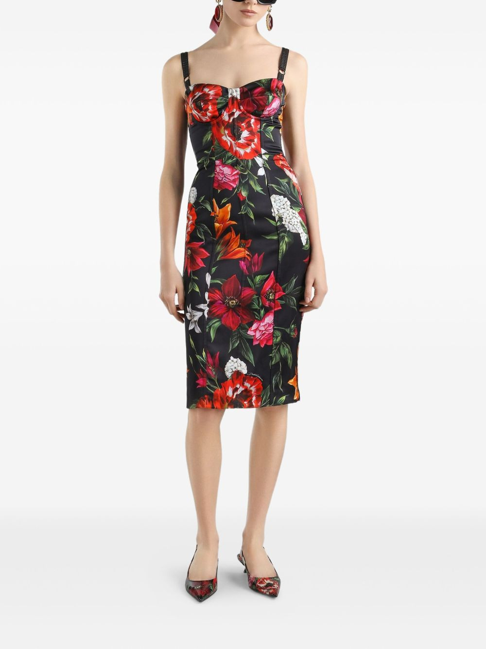 Dolce & Gabbana floral print Dress - 3