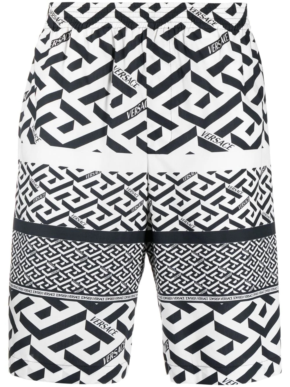 La Greca-print bermuda shorts - 1