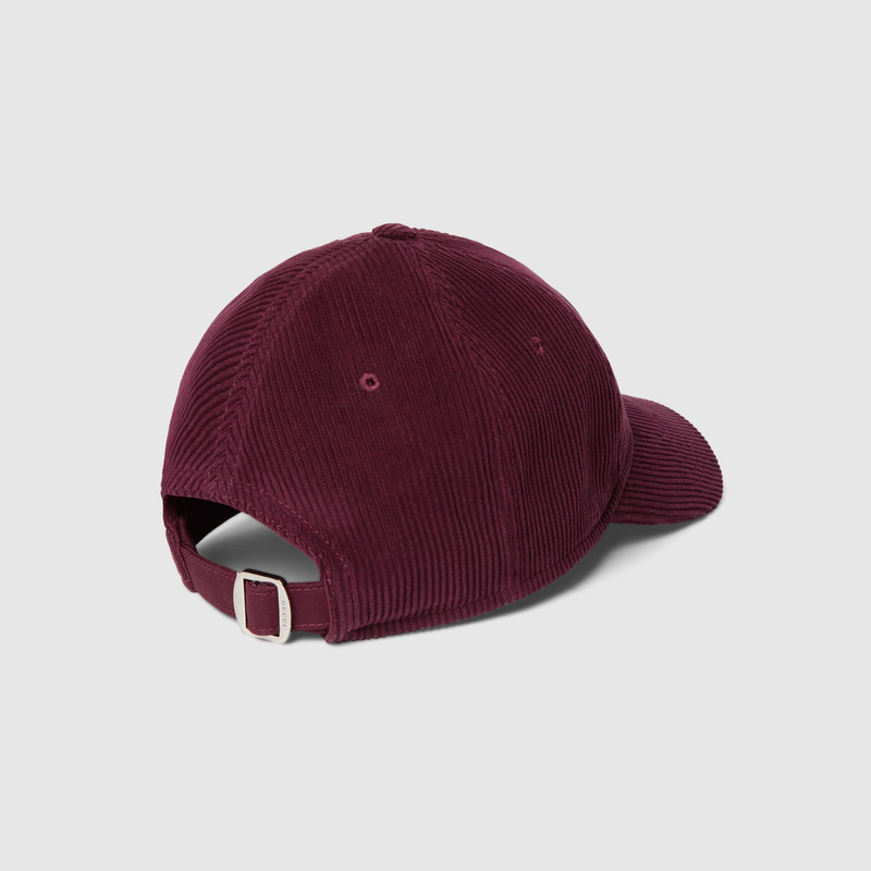 Velvet baseball hat with embroidery 4