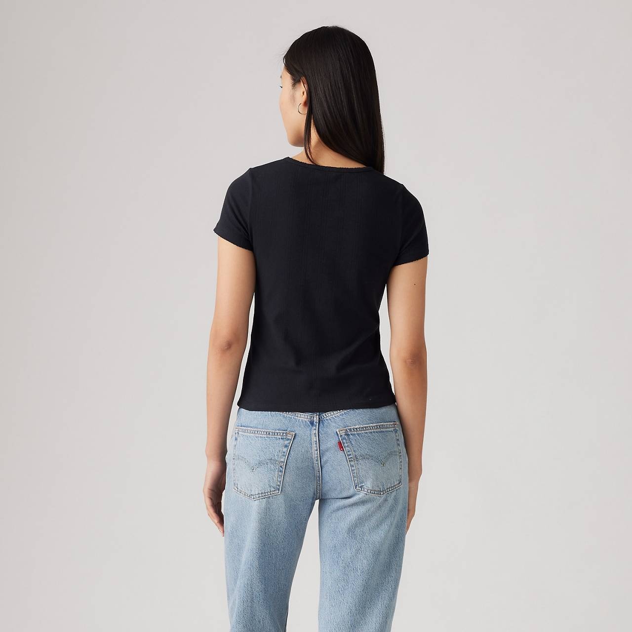 DRY GOODS WOMEN'S POINTELLE T-SHIRT - 3