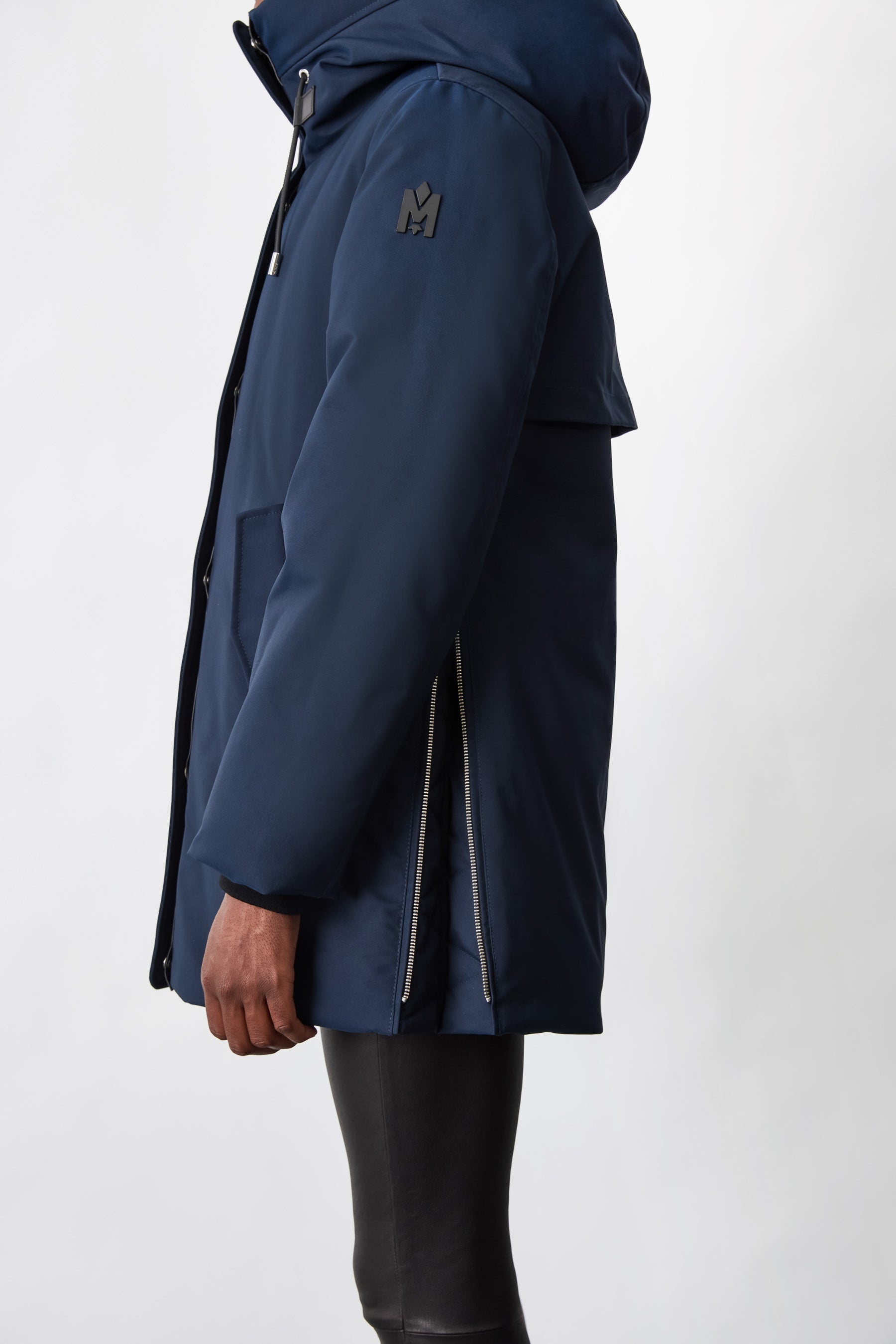KINSLEE 2-in-1 oversized down parka with bib - 7