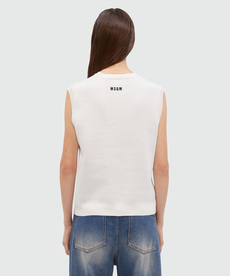 Knitted top with "Two Sailors" graphics 3