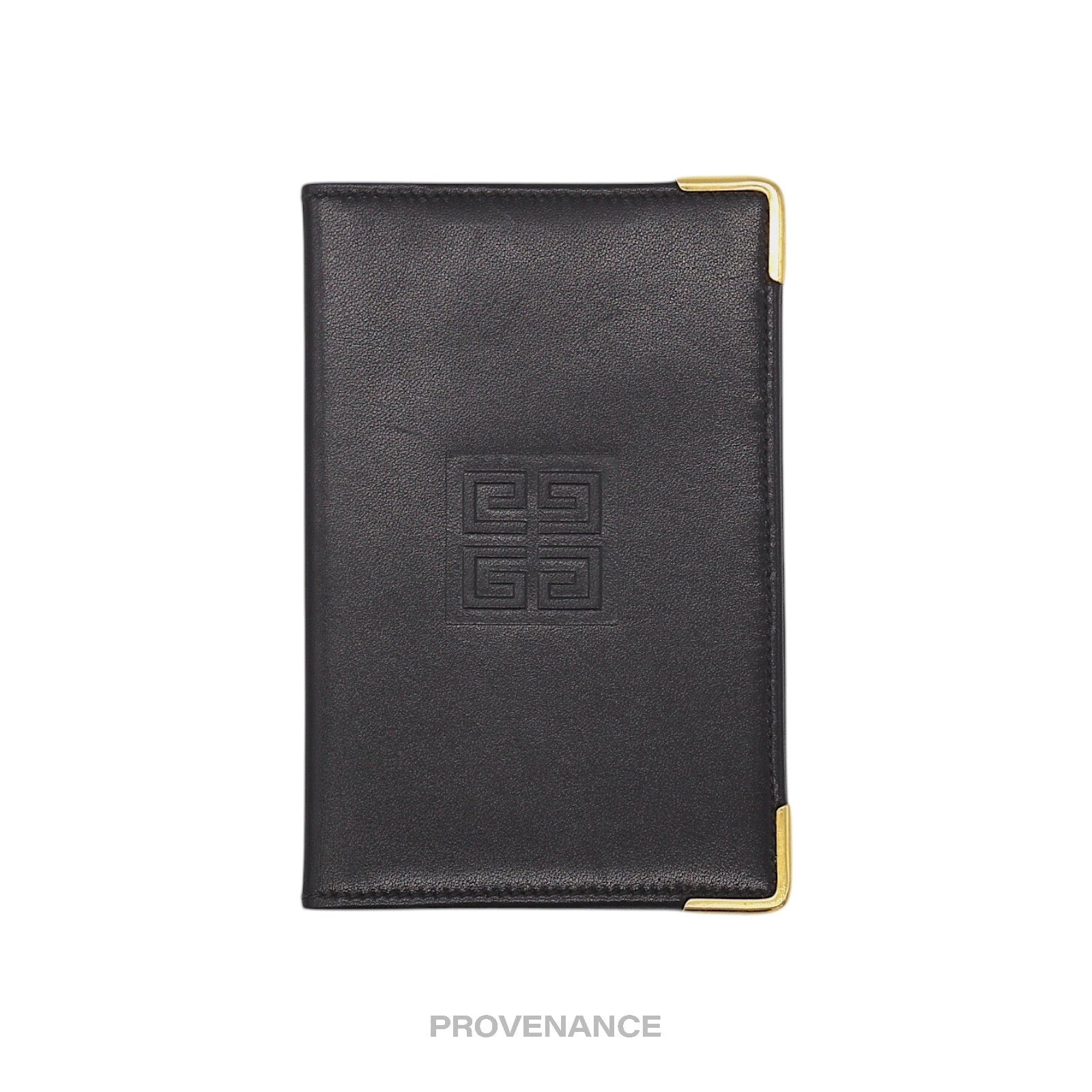 Givenchy 4G Logo Pocket Organizer Wallet - Black Leather - 1