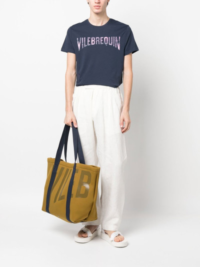 Vilebrequin logo-print tote bag outlook