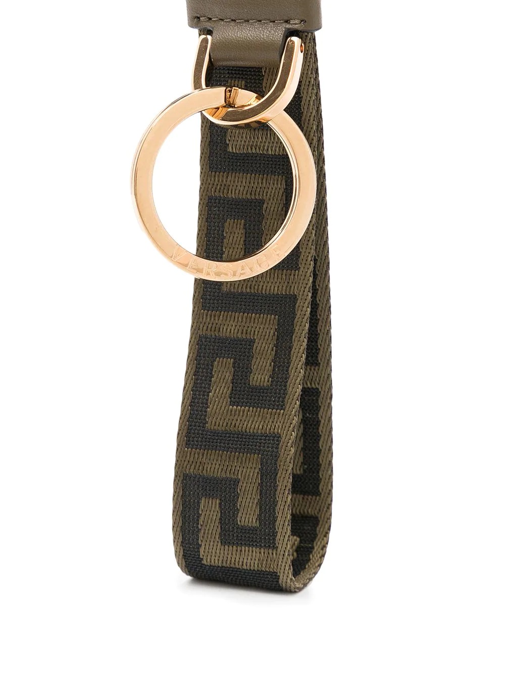 Greca-pattern clasp-fastening keyring - 2