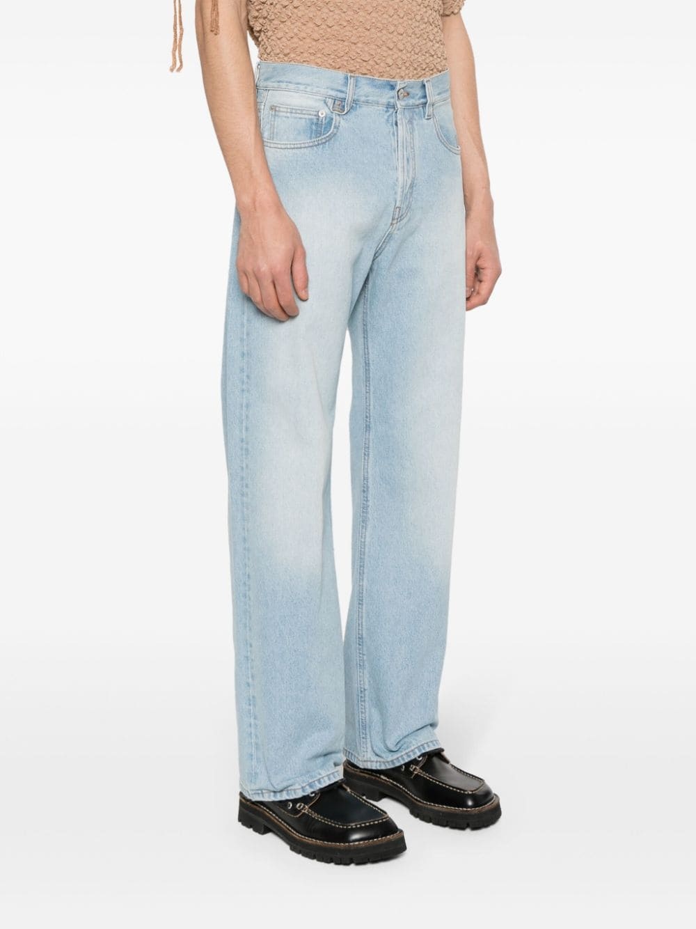 Le De NÃ®mes Droit straight-leg jeans - 3