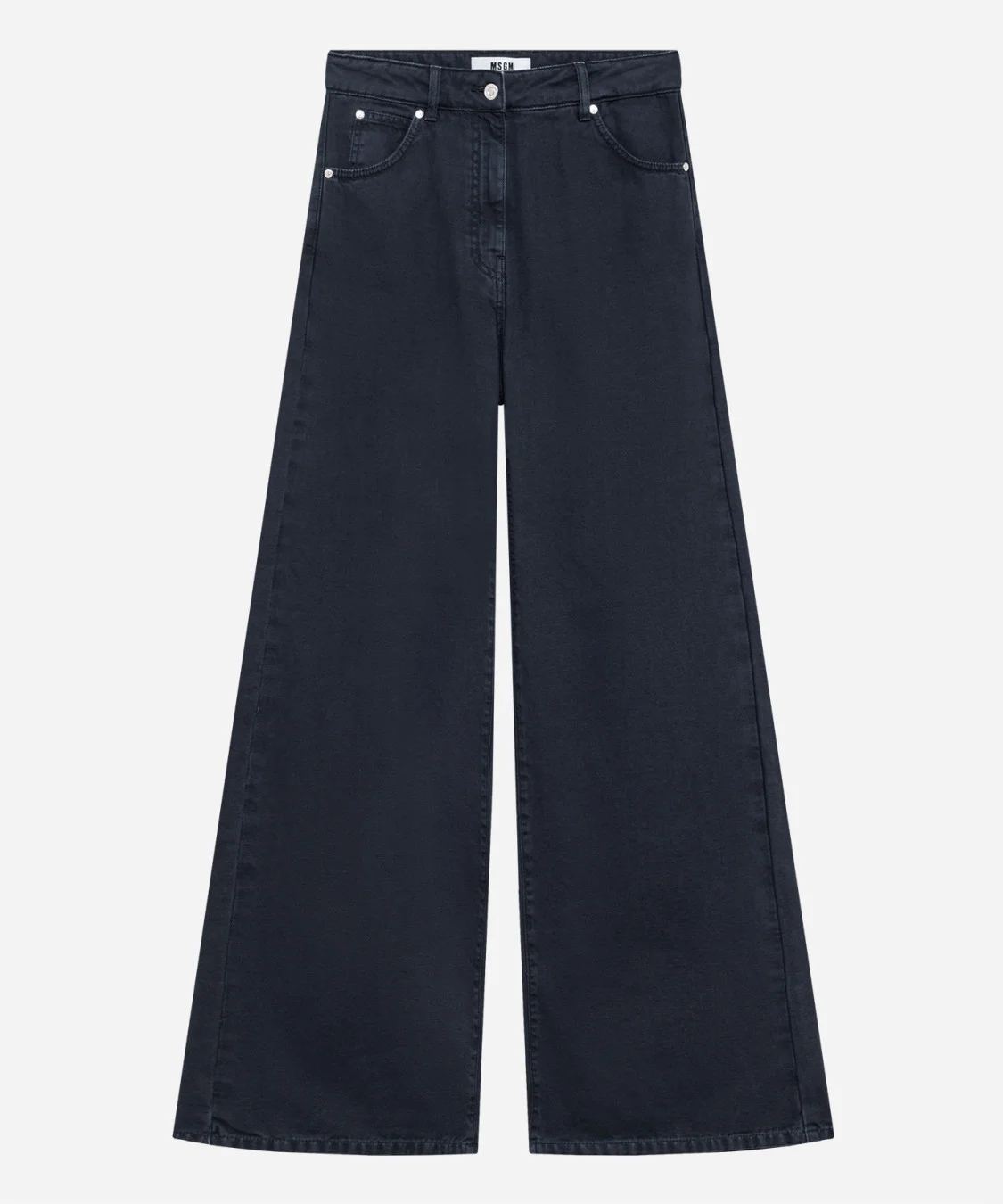 Washed canvas pants - 1