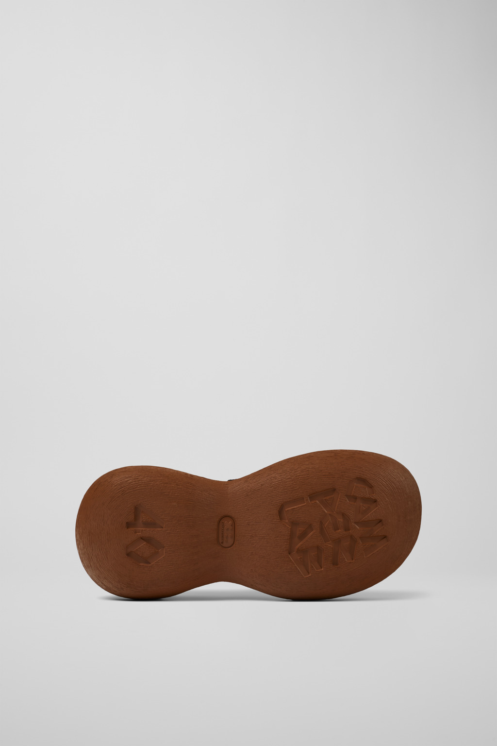 Black-brown leather loafers - 5