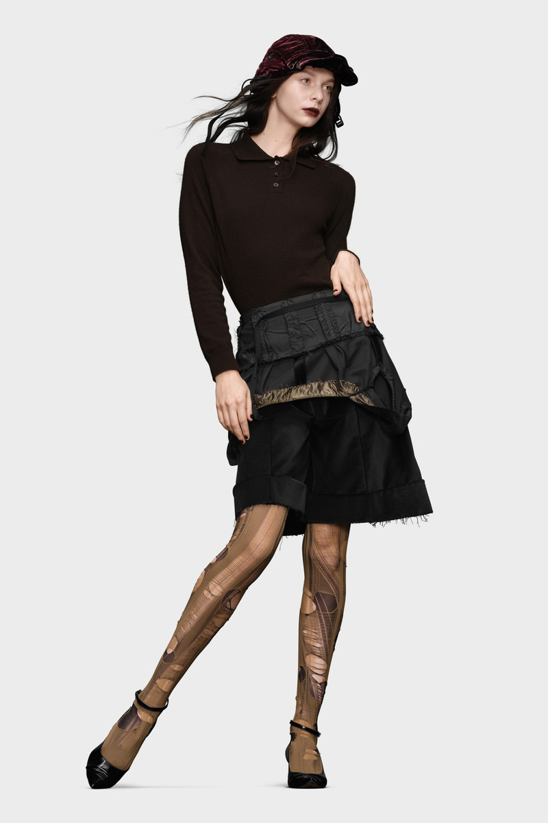 Maison Margiela Wool polo-neck top outlook