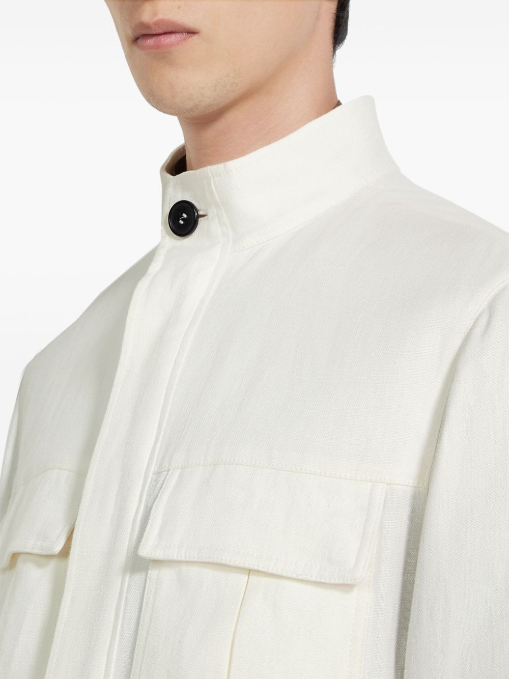 linen jacket - 5