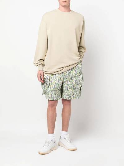 Nike floral-print cargo shorts outlook