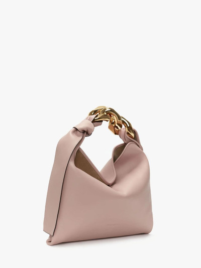 JW Anderson SMALL CHAIN HOBO - LEATHER SHOULDER BAG outlook