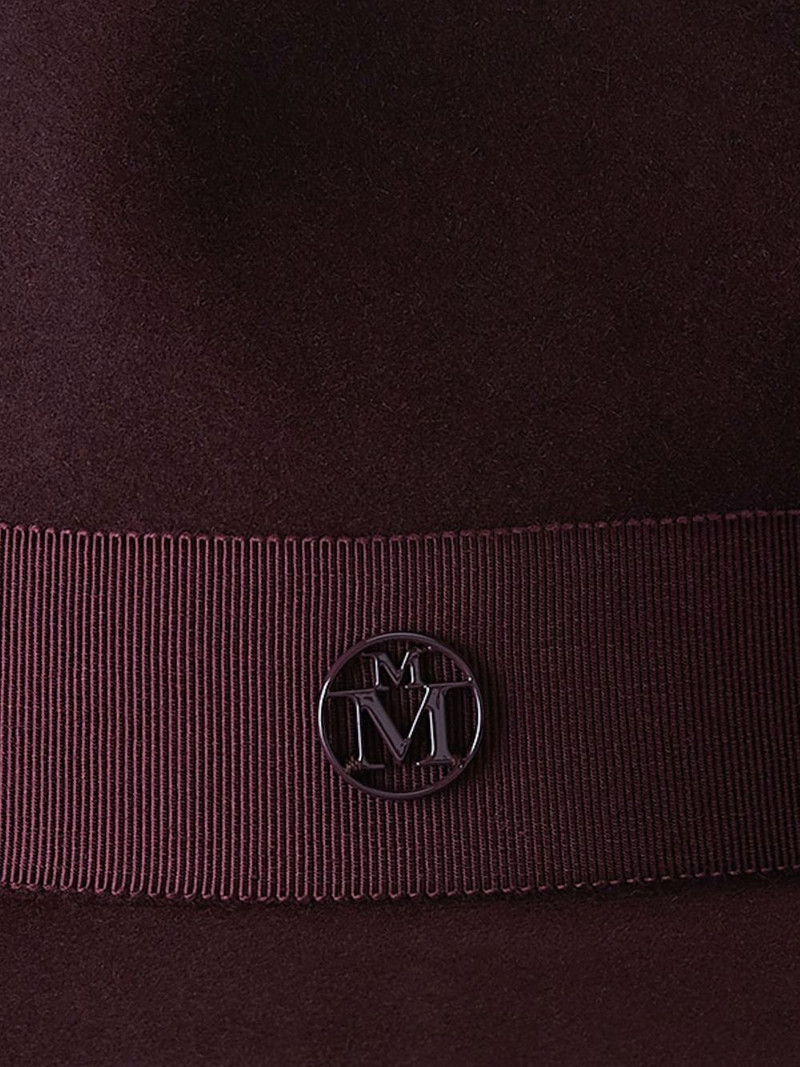MAISON MICHEL Henrietta felt fedora hat outlook