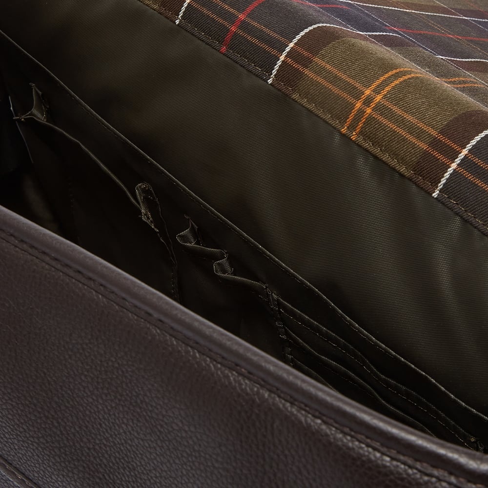 Barbour Leather Briefcase - 4