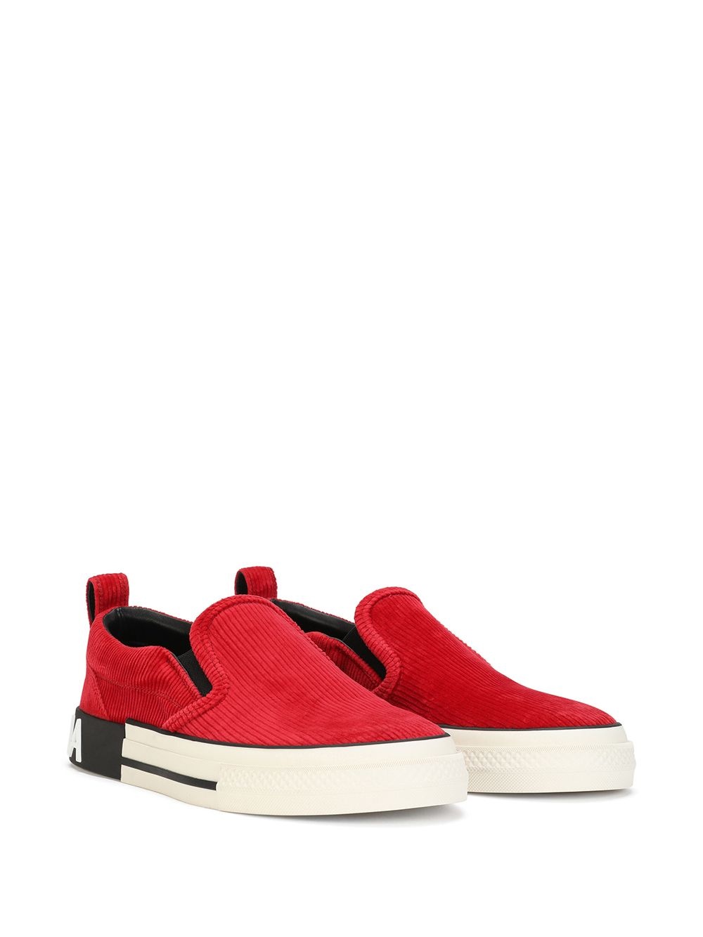 corduroy slip-on sneakers - 2