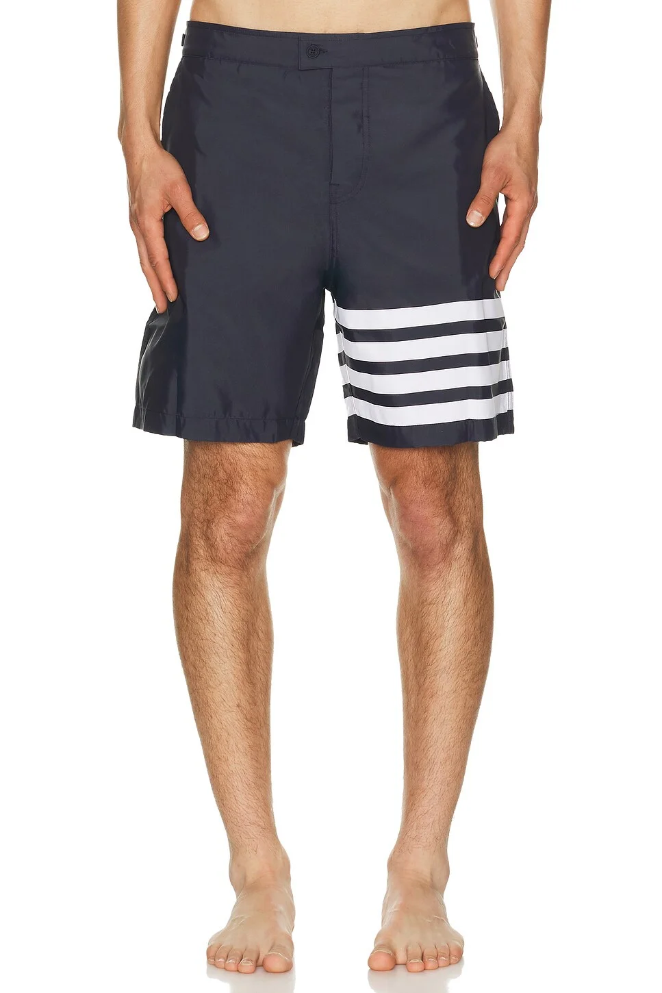 Button Front Board Short - 1