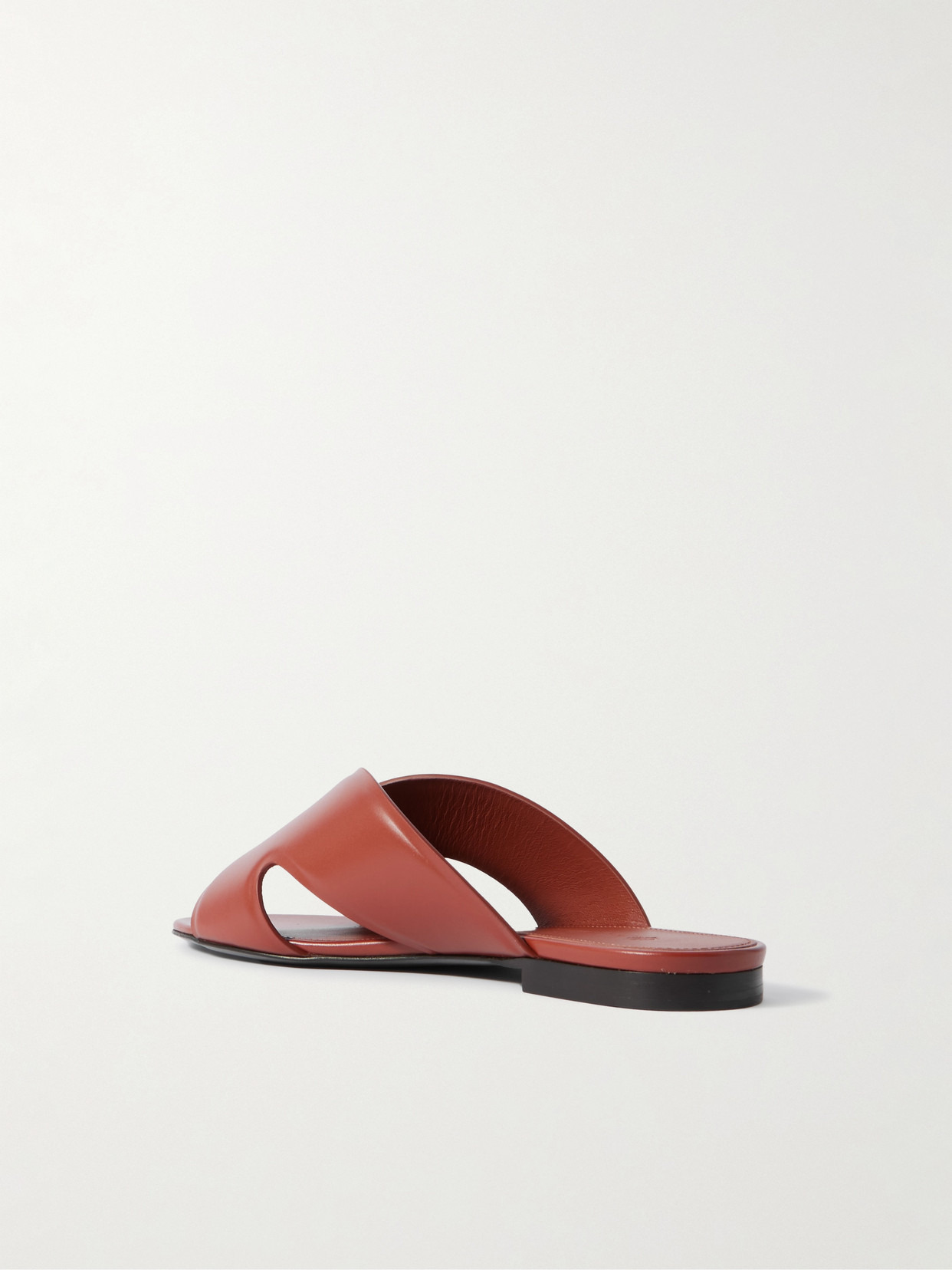 Vera Cutout Studded Leather Sandals - 3