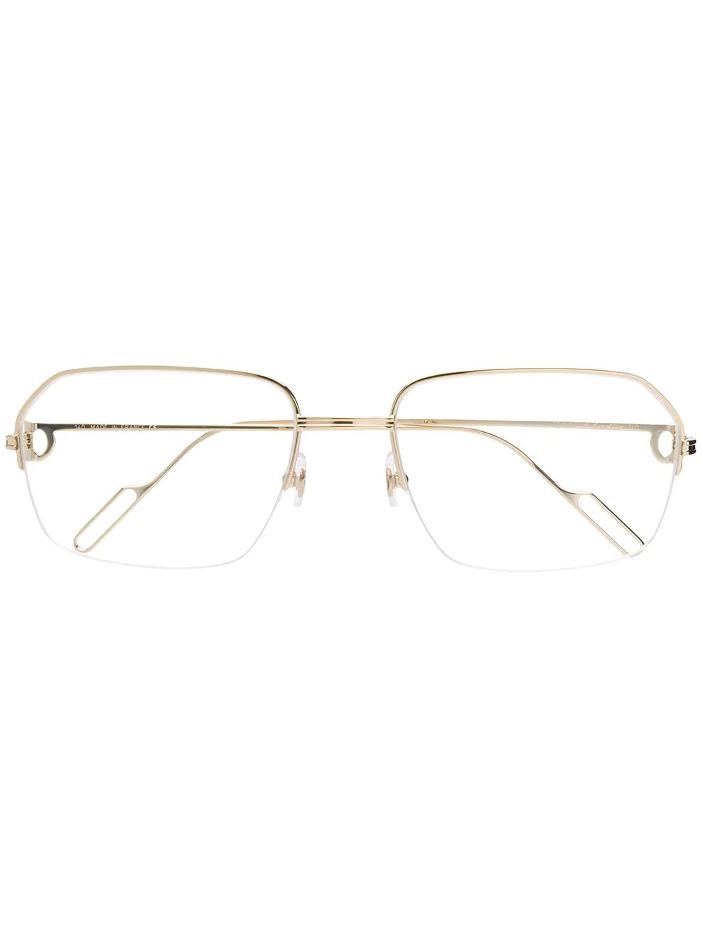 metallic frame glasses - 1