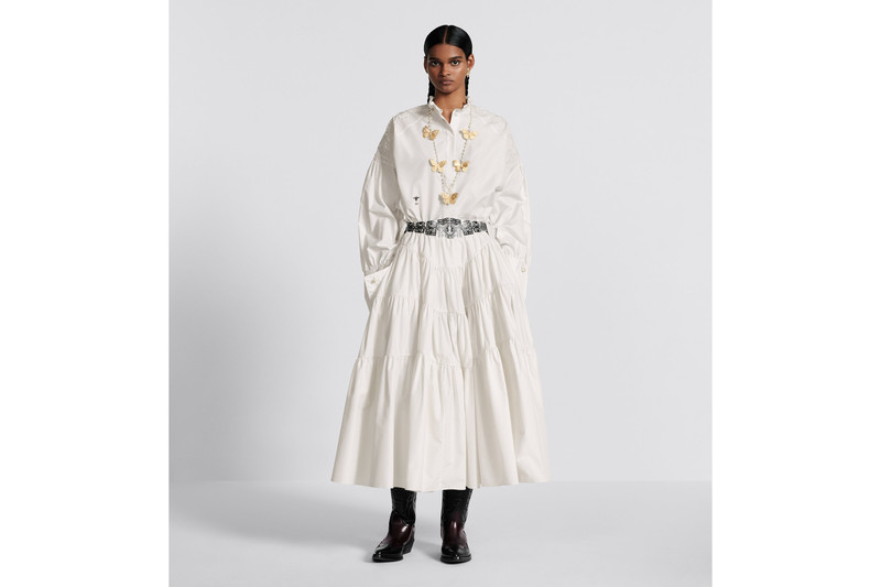 Flared Mid-Length Skirt 4