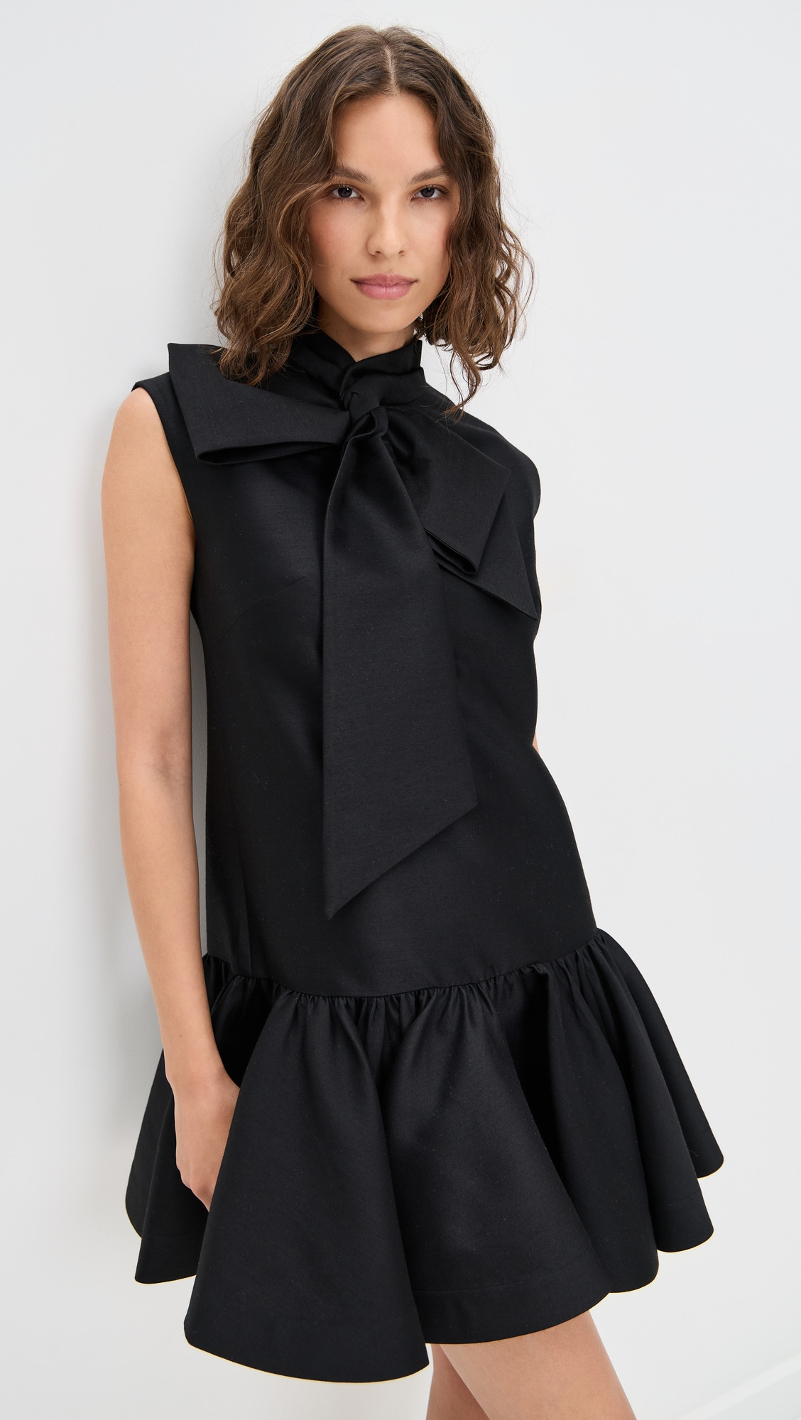 Hypnotic Bow Mini Dress - 1