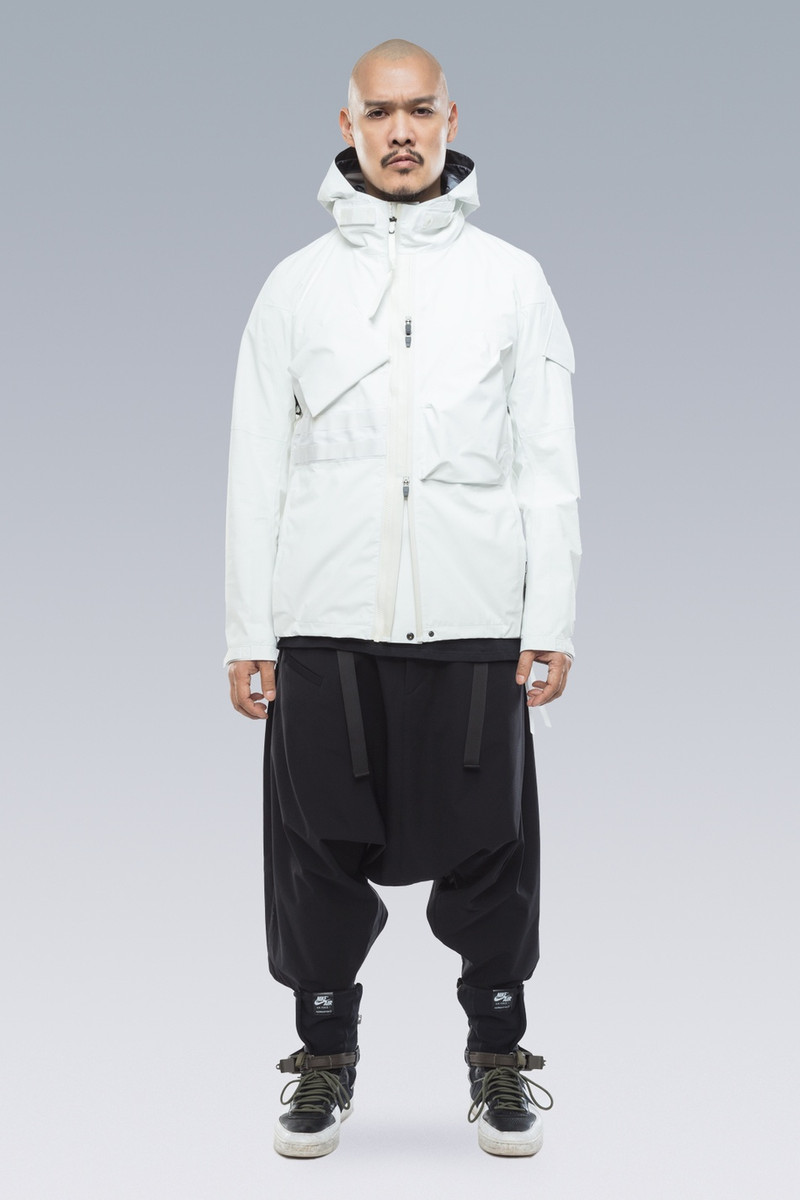 J47TS-GT-WHT 3L Gore-Tex® Pro Tec Sys Interops Jacket White - 1