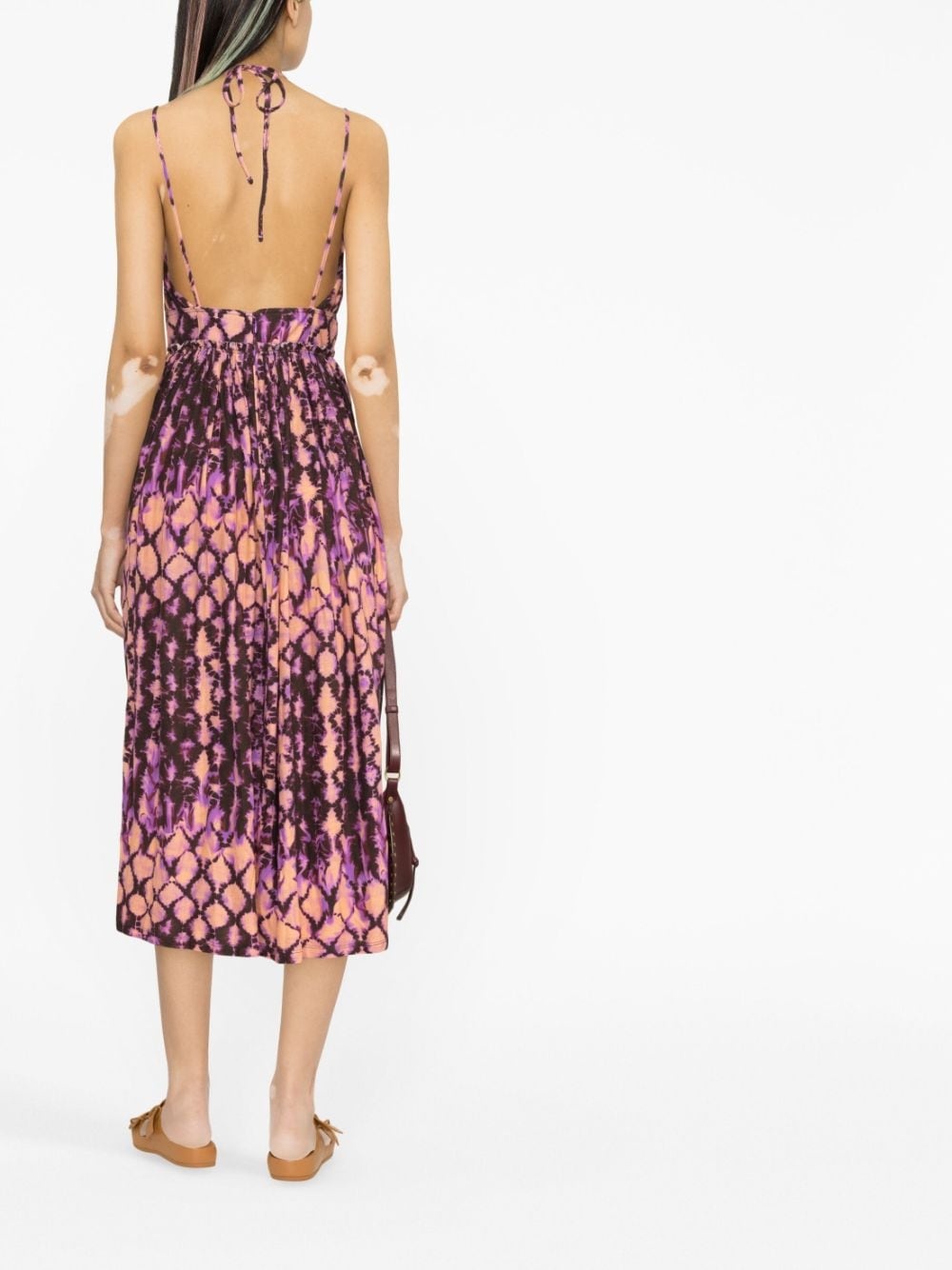 Freya halterneck midi dress - 3