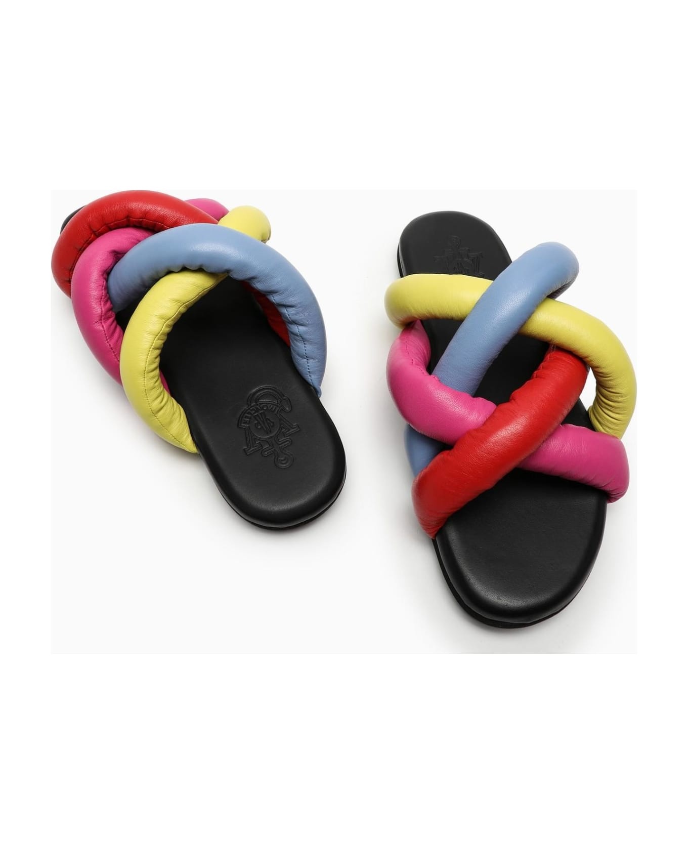 Multicolour Jbraided Sliders - 5