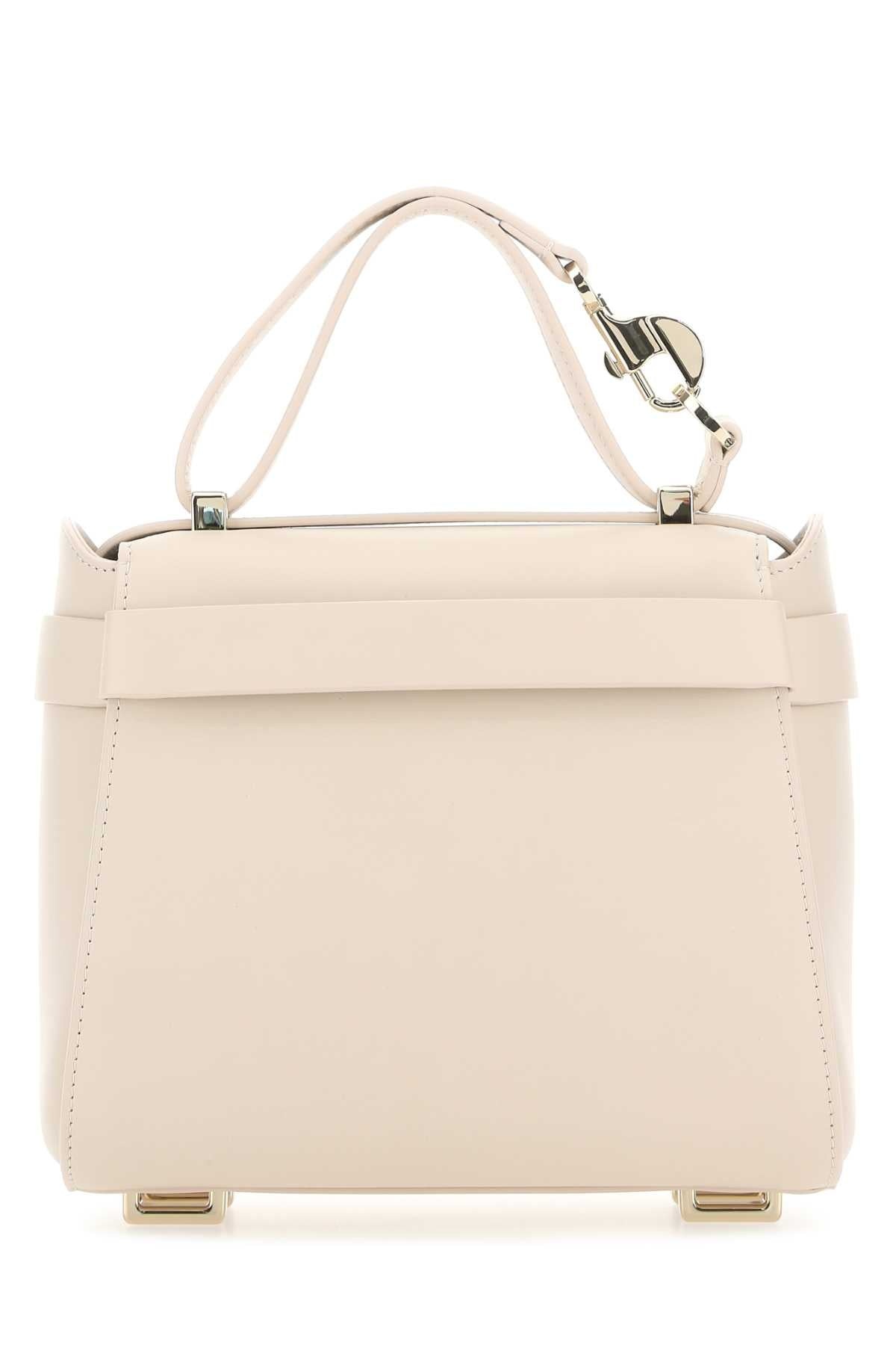 Chloe Women Light Pink Leather Small Nacha Handbag - 3