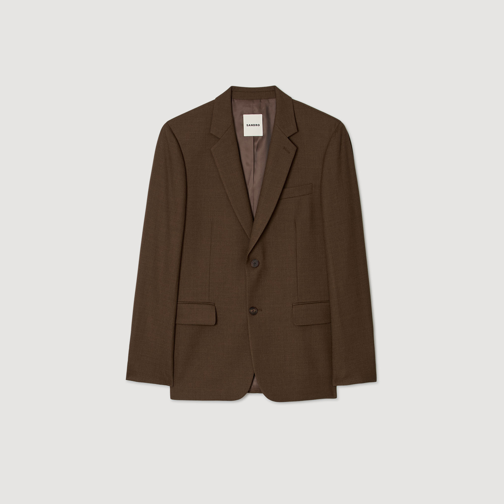 WOOL SUIT JACKET - 7