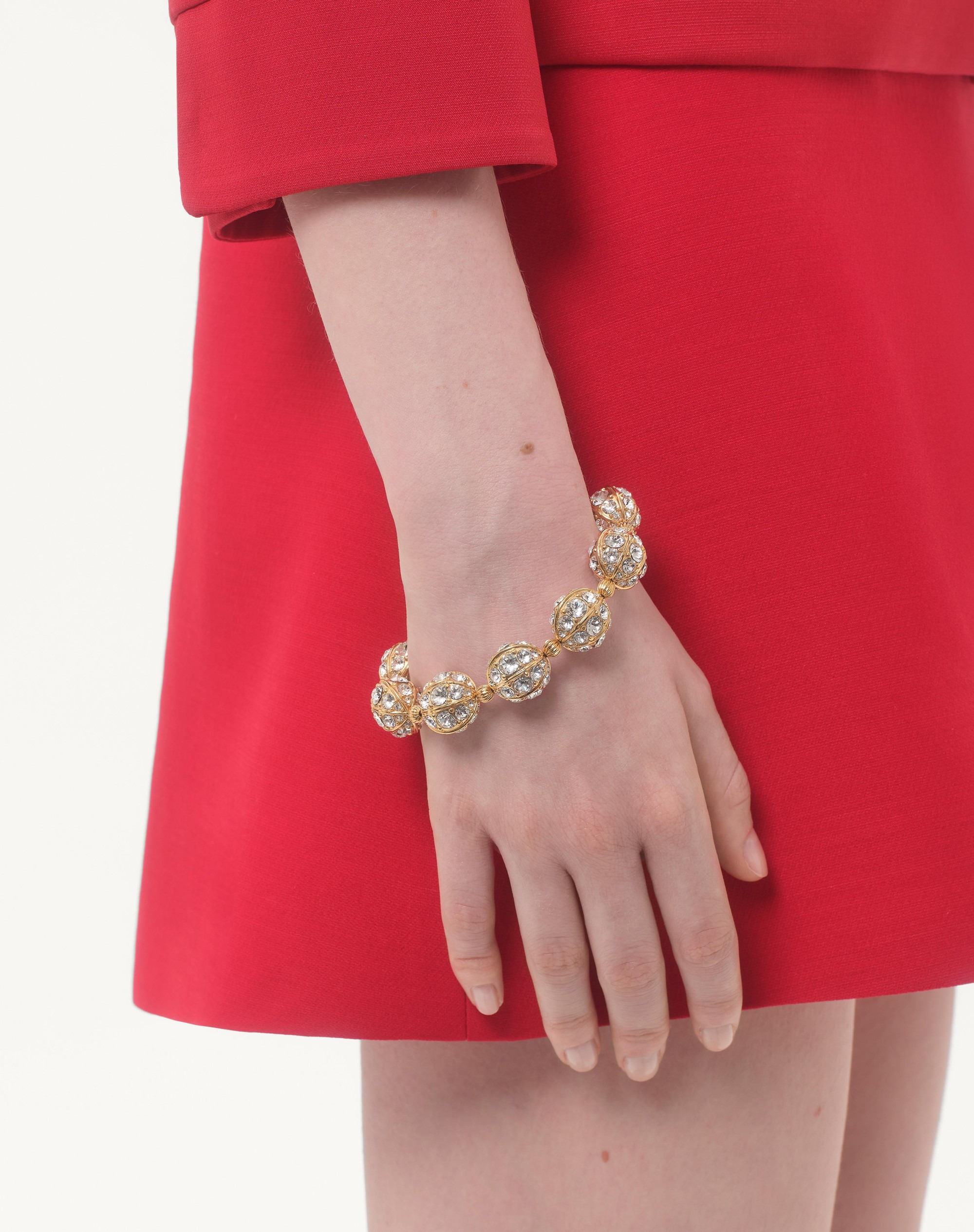 POETIQUES DES GOUTTES METAL AND SWAROVSKI® CRYSTAL BRACELET - 2