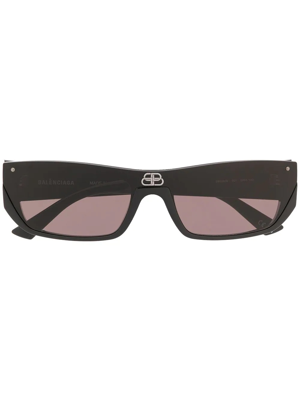 Shield rectangular-frame sunglasses - 1