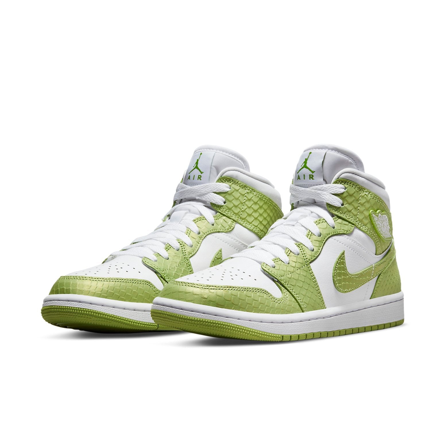 (WMNS) Air Jordan 1 Mid SE 'Green Python' DV2959-113 - 3