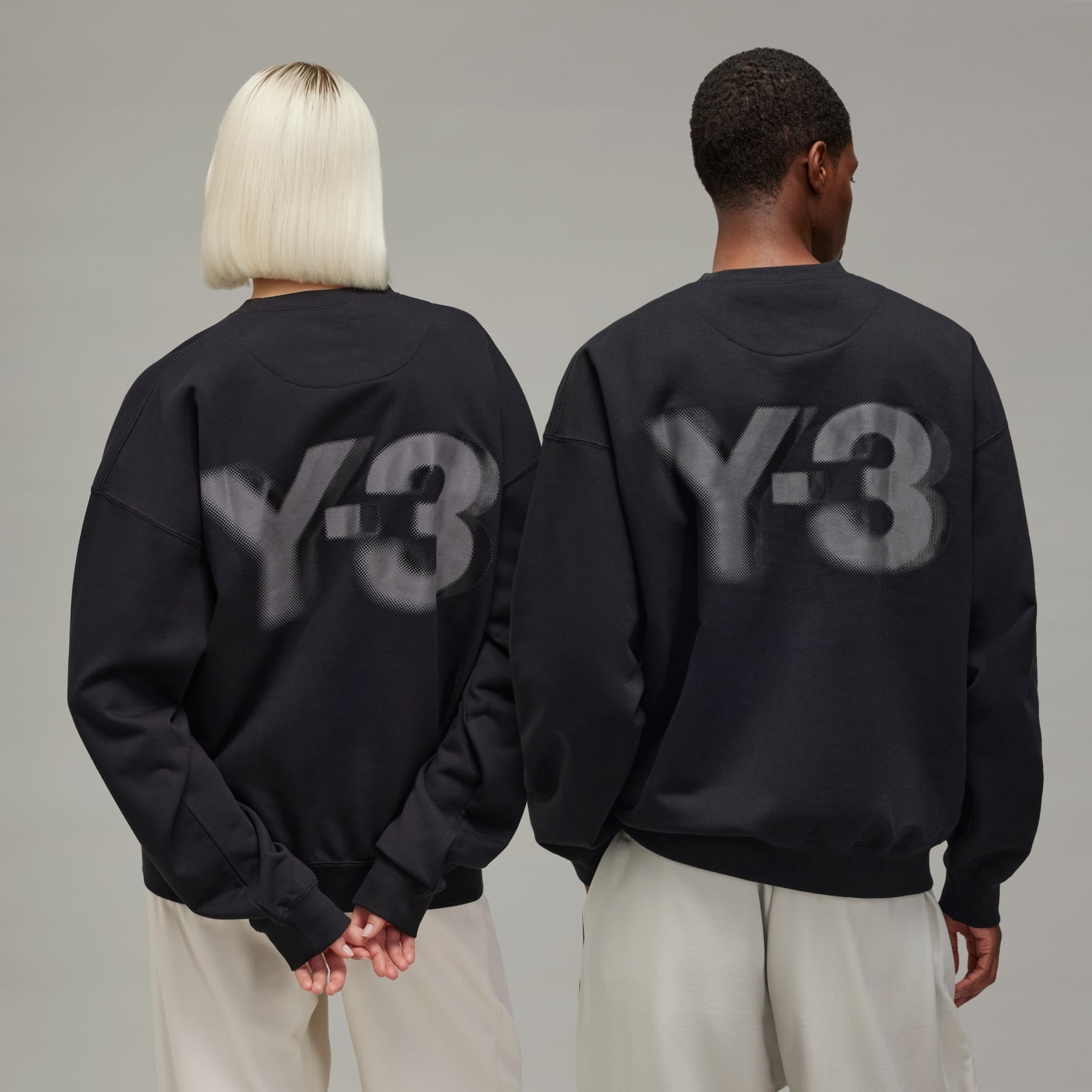 Y-3 Logo Crew Sweatshirt - 5