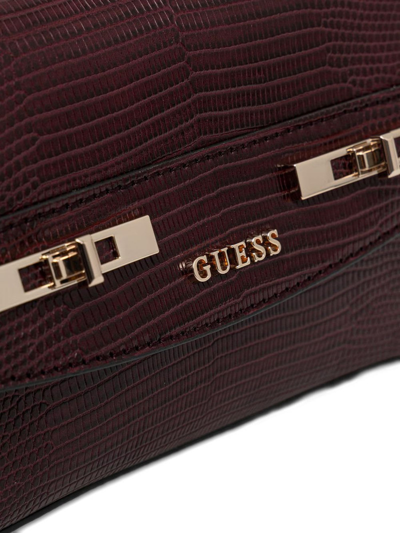Melinda mini lizard-effect crossbody bag 4
