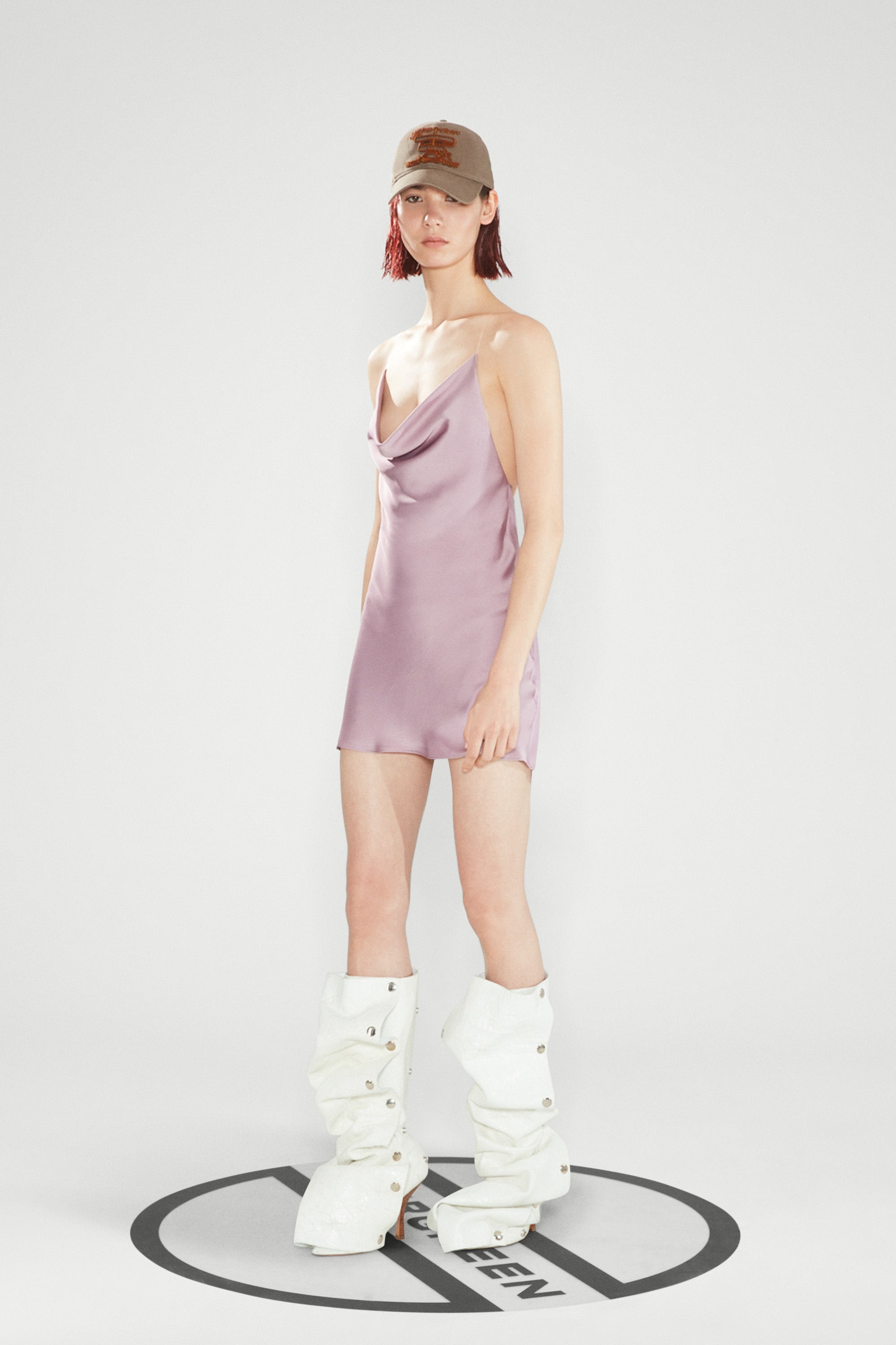 Evergreen Invisible Strap Slip Dress - 3