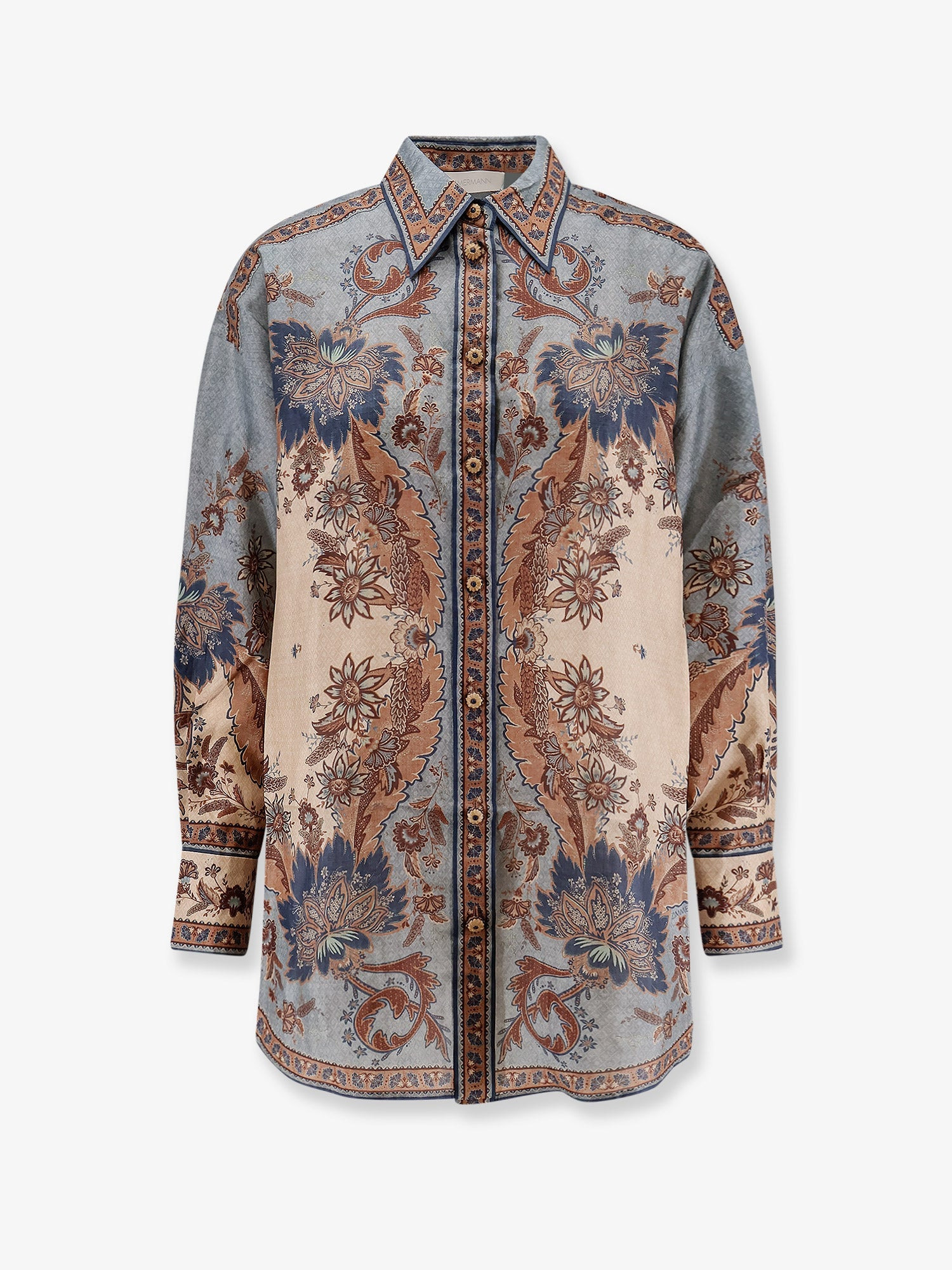 Zimmermann Camicia In Seta Ascension Manstyle - 1