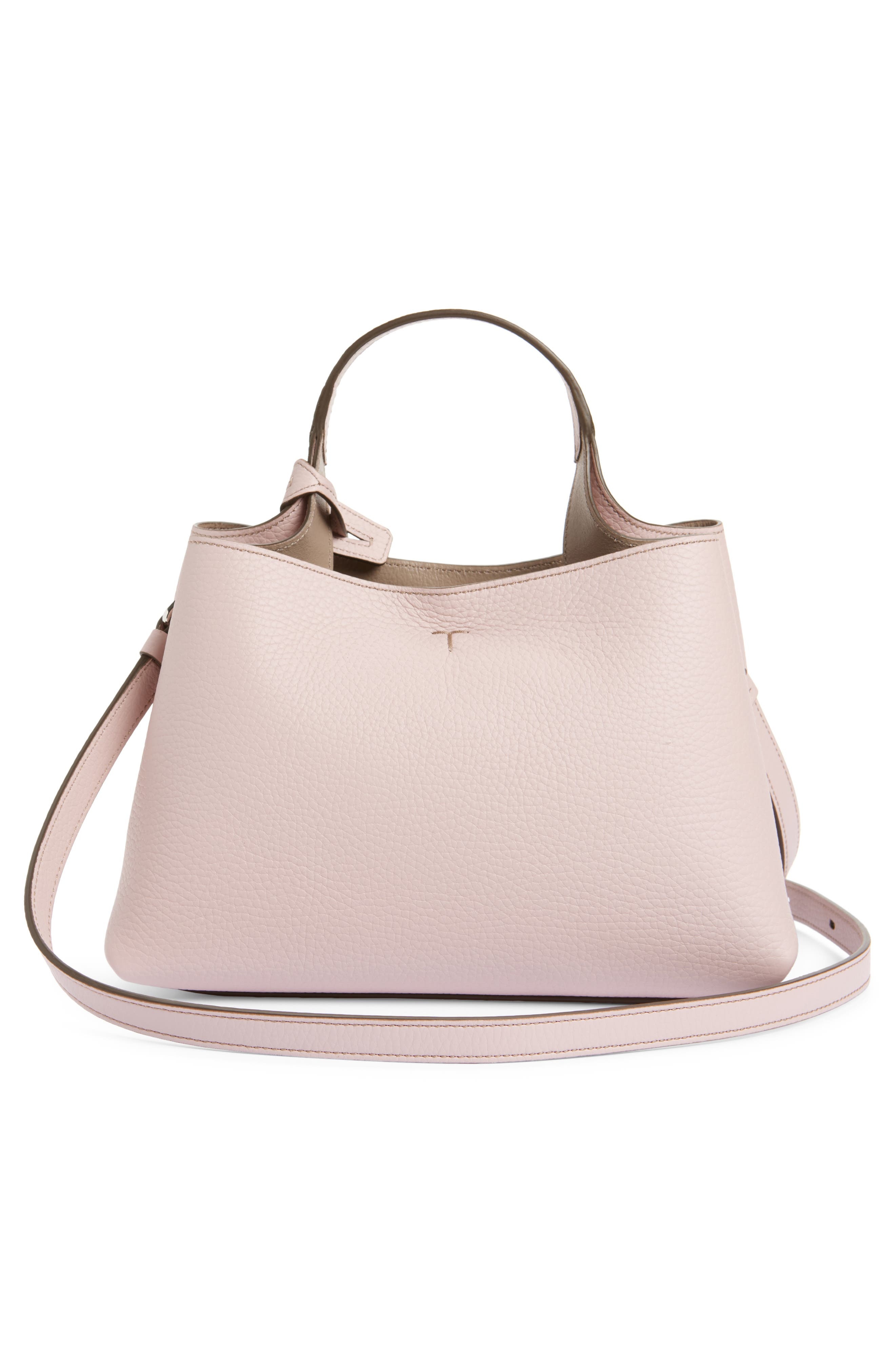 Tod's Micro Leather Top Handle Bag in Shadow Grey/Polvere at Nordstrom - 3
